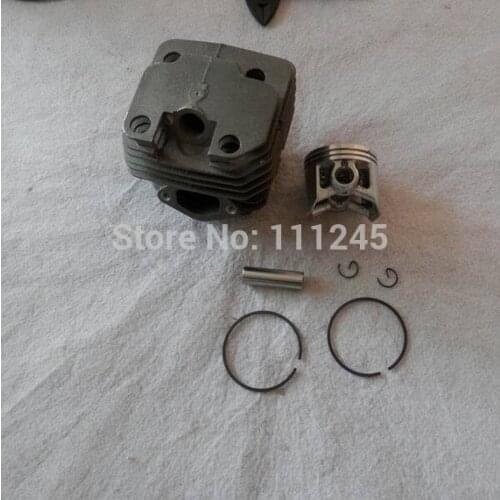 G5200 CYLINDER KIT & BASE GASKET FOR ZENOAH 1E45F 52CC CHAIN SAWS ZYLINDER PISTON RINGS SET PIN CLIPS ASSEMBLY FREE SHIPPING