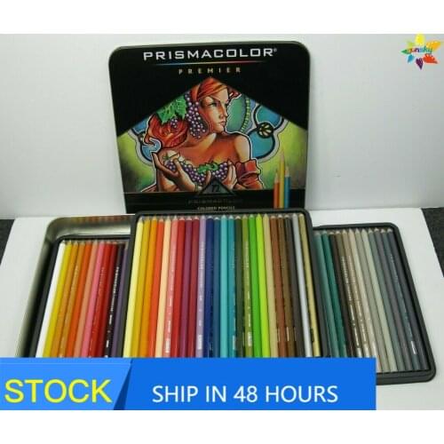 Original new Prismacolor Premier Multicolour 72 Colors Professional oily Pencils Set Artist Painting Sketching coloring pencils