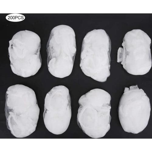 Sink Strainer Filter Net Disposable Rubbish Bag Mesh Sink Strainer Garbage Bags Kitchen Bathroom Waste(200PCS)