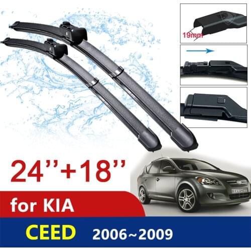Car Wiper Blade for Kia Ceed 2006~2009 ED Windscreen Windshield Wipers for Hyundai I30 2007~2010 2008 Car Accessories Goods