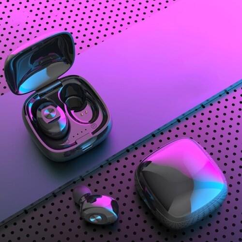 IPX5 Waterproof Headphone 5.0 True Bluetooth Earbuds 3D Stereo Sound Earphones Earpiece Wireless Headphones with Charging Box