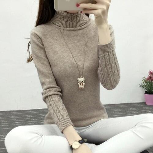 Sweater Female 2020 Autumn Winter Cashmere Knitted Women Sweater And Pullover Female Tricot Jersey Jumper Pull Femme Tops