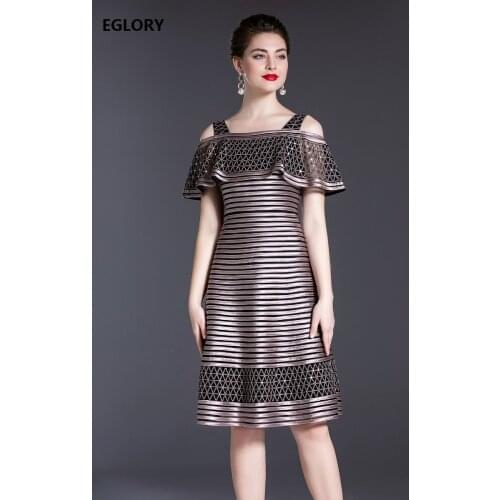 4XL Dress Vestidos De Festa 2020 Summer Party Event Women Spaghetti Strap Sexy Tulle Mesh Embroidery Dress Slim Fit & Flare