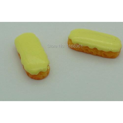 1pcs/lot resin flatback yellow cake 23mm Cabochons Jewelry Mobile Phone Hairpin Headwear DIY Accessories B014-2