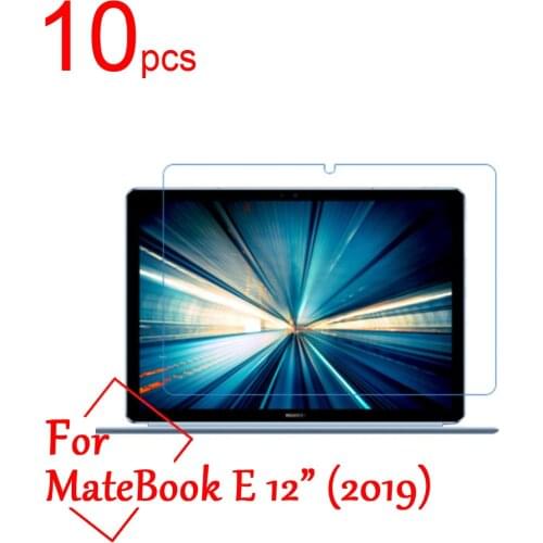 10pcs Clear/Matte/Nano anti-Explosion Tablet Screen Protectors For Huawei MateBook E 12 2017 2019 Laptop LCD Protective Film