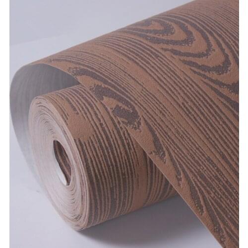 Beibehang wood grain decoration Modern Bedroom papel de parede 3d Wallpaper for walls 3d Wall Paper Home Decoration papier peint