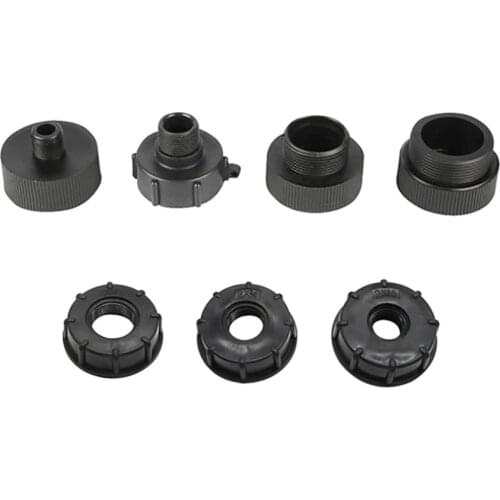 60mm Coarse Thread to 1/2" 3/4" 1" 1.5" 2" Female/Male Thread Interface IBC Tank Connector IBC Tank Drain Connector Fittings