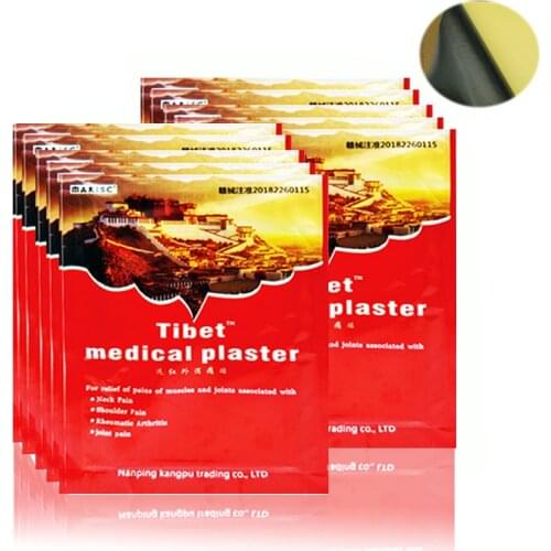 96Pcs Tibet Pain Relief Patch Medical Plaster Relieving Pain From Neck/Back/Muscle Orthopedic Arthritis Rheumatoid Good Effect