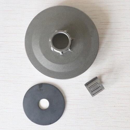 Clutch Drum & Clutch washer & needle bearing Fit for Chinese chainsaw 4500 5200 5800