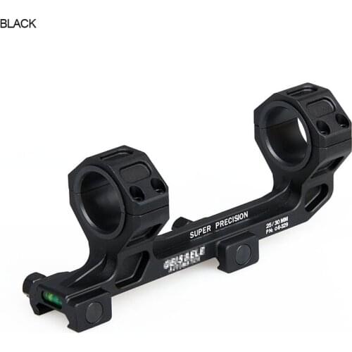 PPT Tactical airsoft Gun Rifle Scope Mount AR15 M4 M16 25.4mm 30mm scope mount Rings with Bubble Level 20mm Picatinny Rail