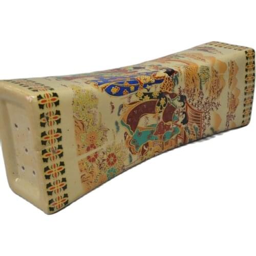 Jingdezhen porcelain old ceramic pillow hand pillow maid pillow antique porcelain display