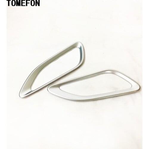 For Jaguar F-Pace f pace X761 2016 2017 ABS Chrome Side Gear Box Panel Decoration Frame Trim Car Interior Styling 2pcs