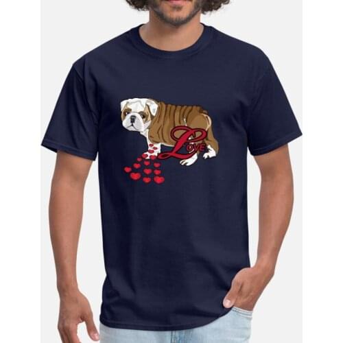 Love A T Shirt Cute Dog Dog Breed Paw Sweet Dog Bulldog Claw Animal Love Dog Lover English Bulldog