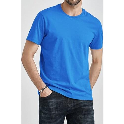 Skin Soft T-Shirts Men Women Cotton Basic Male Straight Tshirts Female Casual Solid Short/Long Blank Summer Tee Shirt Kids M-5XL