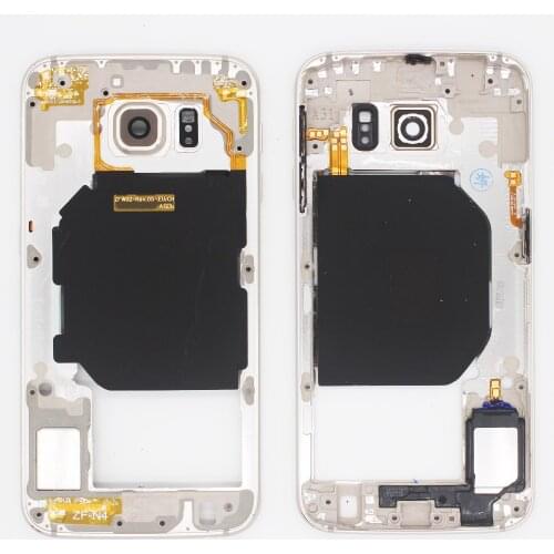 Middle Frame Bezel Chassis Housing For Samsung Galaxy S6 G920F G920T G920V G920A