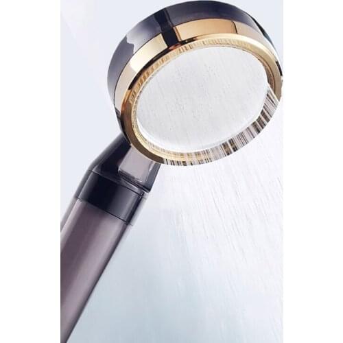 ABS Plastic High Pressure Rain Body Shower Head with Handheld Spray Saving Water Filter Bathroom Shower Heads SPA Nozzle