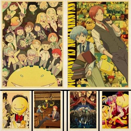 Wall Art Classic Assassination Classroom Poster Diamond Painting 5D DIY Rhinestone Pictures Diamond Embroidery Home Decoration