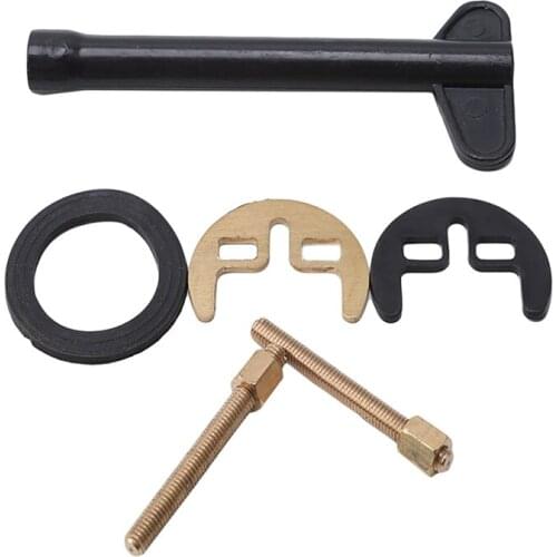 New Stainless Steel Hot And Cold Faucet Horseshoe Piece Mounting Fastening Fixture Installation Screw Rod Repair Sleeve Tools