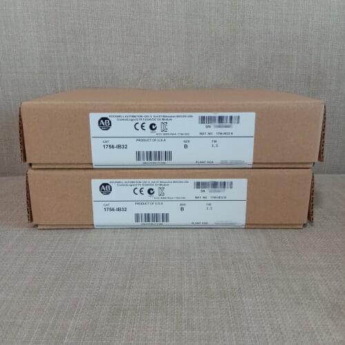 Original AB 1756-IB32 ControlLogix 32 Pt 12/24V DC D/I Module 1756-1B32