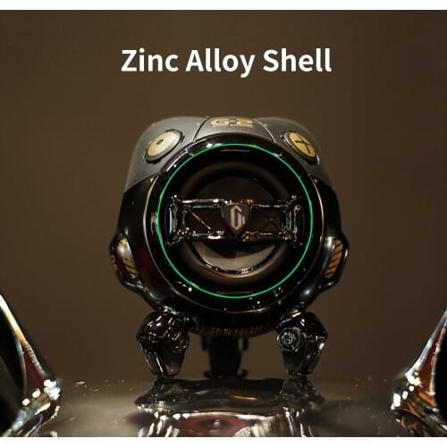 Gravastar G2 TWS Folding Stereo Wireless Bluetooth Speaker Outdoor Portable Subwoofer Boombox With LED Light for music column