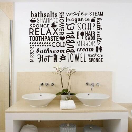 Vinyl mural screen decoration family wall decal artist home decoration wall stickers bathroom decoration accessories SP-033