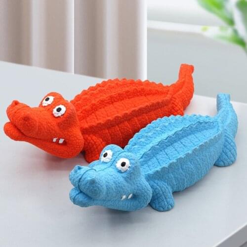 Toy Dog Chew Squeaky Noise Rubber Animal Toy Cleaning Teeth Toy For Breed Durable Chew Training Pet Supplies