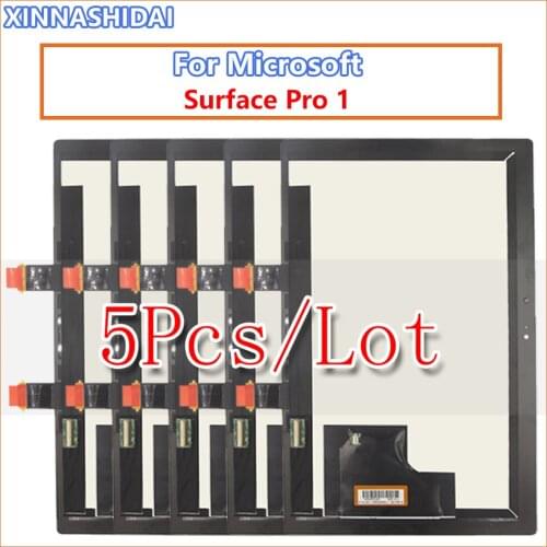 5PCS/LOT LCD Display For Microsoft Surface Pro 1 Touch Screen Digitizer Panel LCD Replacement Parts