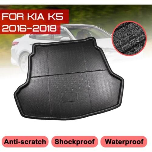 Car Carpet For KIA K5 2016 2017 2018 Rear Trunk Anti-mud Cover Floor Mat