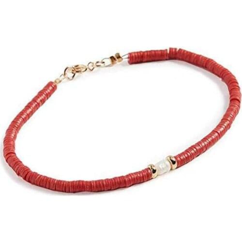 New Natural Freshwater Pearl Soft Clay Craft Bracelet Elastic Fashion Trendy Girl Baroque pearl Bracelet Jewelry