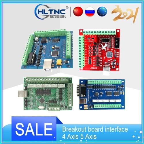 Cheaper than A mazon eBay Breakout board interface driver CNC BOARD USB MACH3 100Khz 4 axis 5 axis controller driver board