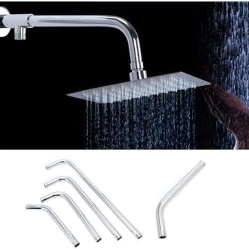 2018 Thread G1/2 Stainless Steel Wall Mounted Tube Rainfall Shower Head Arm Bracket
