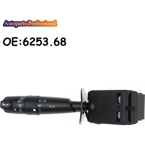 Car Column Stalk Indicator Switch For Peugeot 406 605 806 R23 For Citroen Synergie Xsara Fiat Turn Signal Switch 6253.68 625368