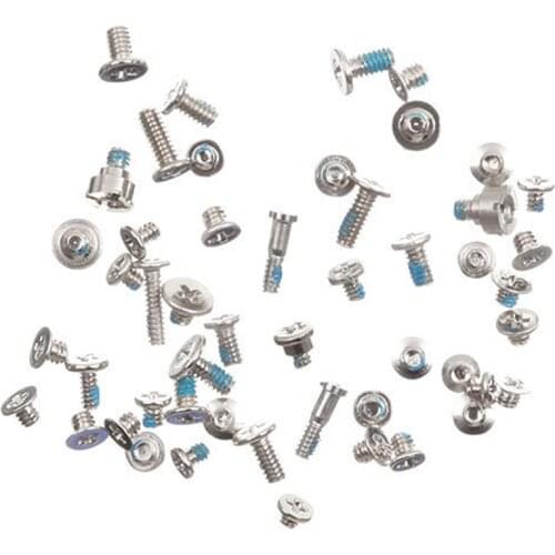 Silver Bottom Dock Screw Complete Screws Full Set Replacement Repair for iPhone 4 4S 5 5s 6 6 plus 4G 5 s Mobile Accessories