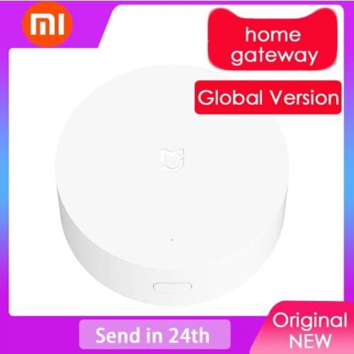 Xiaomi Mijia Smart Multi-Mode Gateway 3 global Controlled By Voice Remote Control Automation Sensor Linkage Ble Mesh Hub