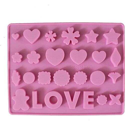Moldes De Silicone Rendas Para Bolo Love Heart Silicone Cake Mold Pastry Decorating Tool Chocolate Cookies Molds Baking Tools