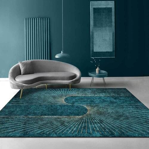 Nordic 3D Geometric Print Carpets for Living Room Bedroom Area Rug Parlor Non-slip Floor Mat Home Decoration Washable Large Rugs