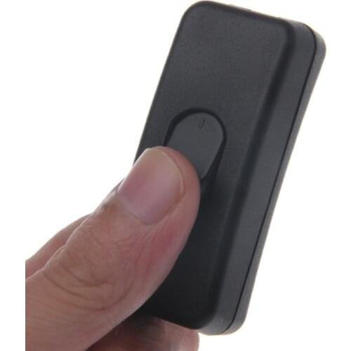 5 Pcs AC 250V/125V 2A Plastic ON/OFF Button In Line Cord Switch Black