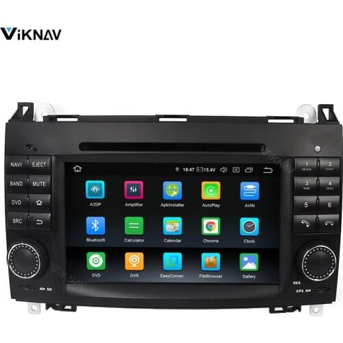 Android 2 din car radio for Benz A-class B-class W245 Sprinter 2004-2013 car audio multimedia player screen GPS navigation 2din