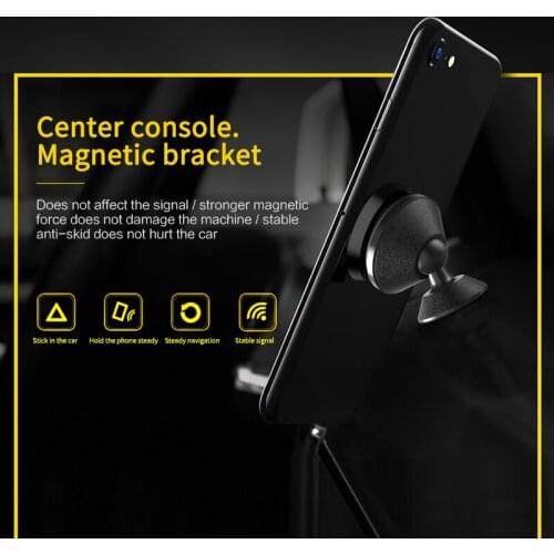 Car Phone Holder Magnetic Universal Magnet Phone Mount For IPhone Xiaomi MI Huawei Samsung Car Mobile Cell Phone Holder Stand