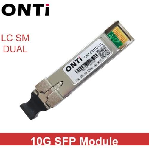 Free Shipping!10G duplex 10/40/80KM SFP Module SM LC Single Mode duplex Optic module Compatible with Cisco/Mikrotik Switch