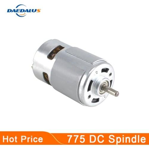 Daedalus 12V cnc Spindle Motor 775 Spindle for CNC Engraver Router Machine