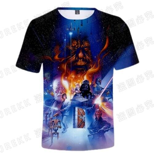 Funny Darth Vader Star Wars T Shirt Men Women Children 3D Printed T-shirt Boy Girl Kids Summer Fashion Streetwear Cool Tops Tee