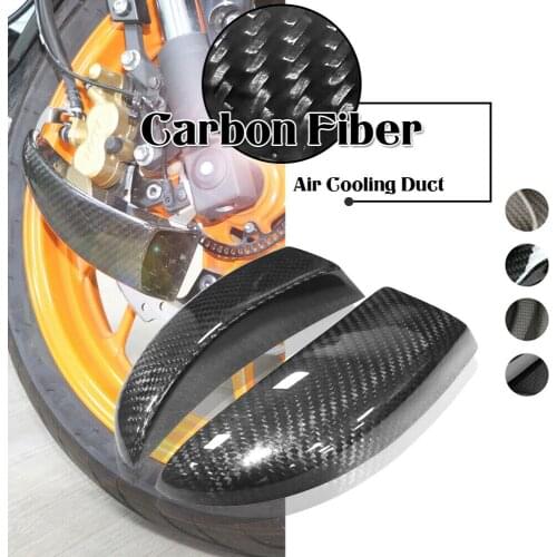Carbon Fiber Air Ducts Brake Cooling Mounting kit Air Cooling Ducts System For for DUCATI HYPERMOTARD 796 2010-2012 XDIAVEL
