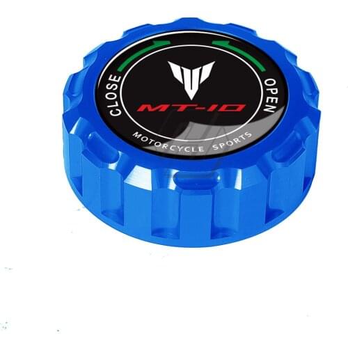 CNC Motorcycle Rear Brake Fluid Reservoir Cap Case for Yamaha MT10 MT-10 2015 2016 2017