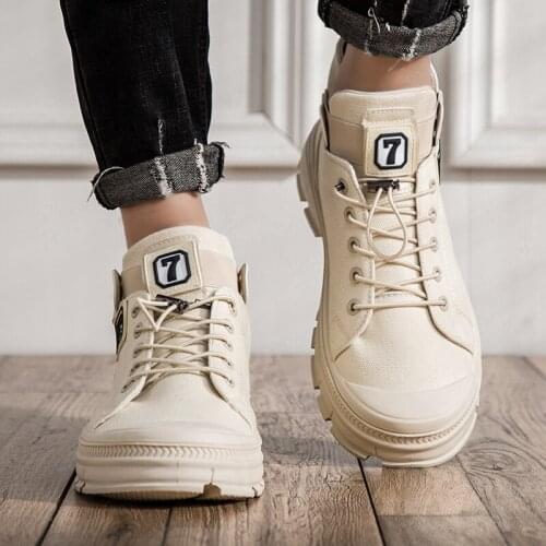 Mens boots sneaker shoe 2020 sapatos zapatos boty western de informales fashion leather mens casuales work man home slip sport