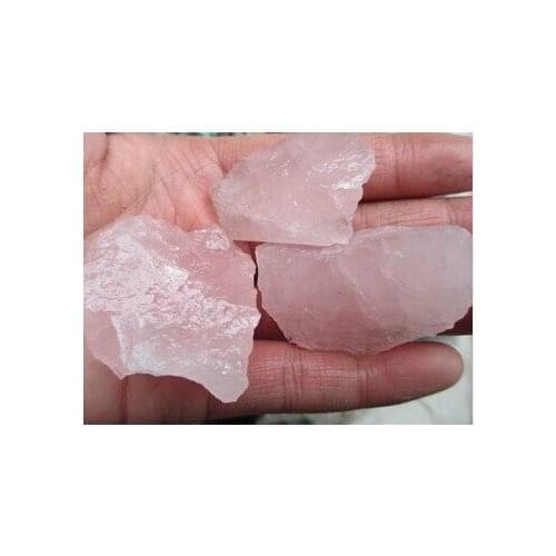 Natural Rose Quartz Ore Energy Stone Crystal Healing Wholesale freeshipping