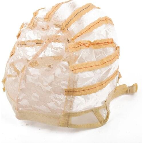Wig Cap For Making Wigs With Adjustable Strap On The Back Weaving Cap Glueless Wig Caps Good Quality