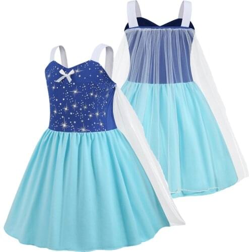 Baby Girls Dress 2021 Summer Cute Cartoon Baby Princess Birthday Party Mesh Dresses Costume Toddler Infant Kids Clothing