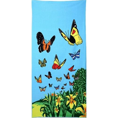 Zipsoft Beach Towel for Kids Boys Girls Cartoon Cute 2019 Microfiber Quick Dry Beach Blanket Capes Mat Pool Plage Hotel Camping