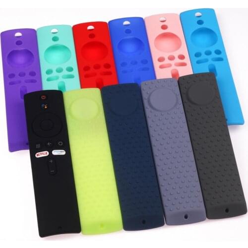 For Xiaomi TV Mi Box S Remote Control Silicone Case Protective Cover Magnetic Suction Mi Box S 4K TV Stick Remote Control Shell